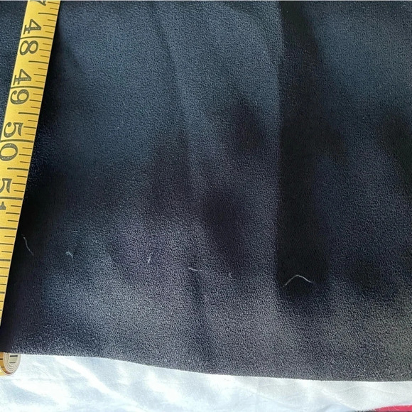 Laundry by Shelli Segal Maxi Gown Black 10 Low Back Bead Trim Simple Sleek - Picture 10 of 16